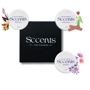 Domineer, Mukhallat & Sandalwood Gift Pack of 3 - Solid Perfume